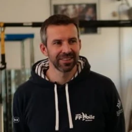 Photo de Romaric Linares, préparateur physique au CREPS de Montpellier et à la Fédération Française de Voile