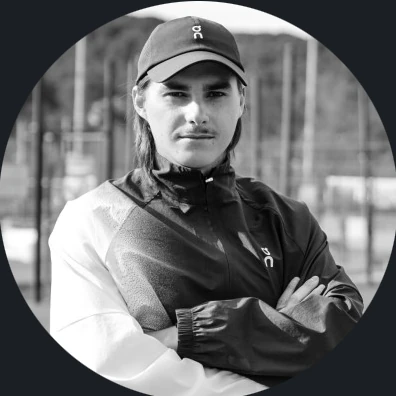 Portrait de Benjamin Senac, préparateur physique en tennis